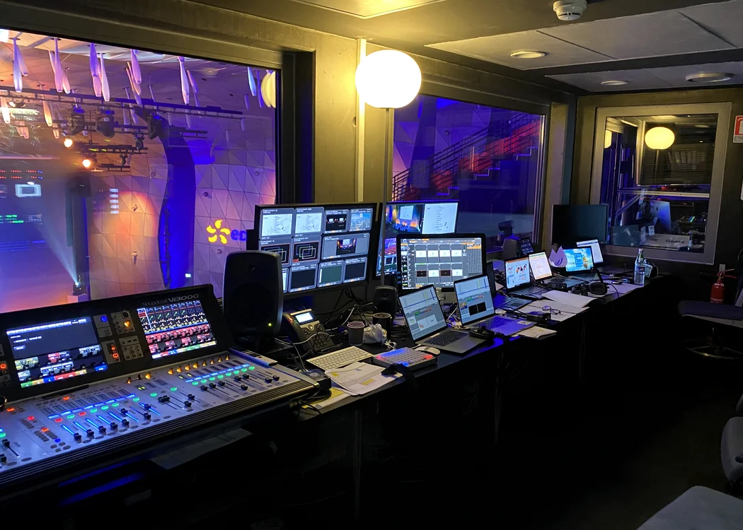 Photographie MEDIACREA — installation audiovisuelle 1