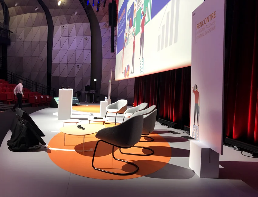 Photographie MEDIACREA — installation audiovisuelle 2